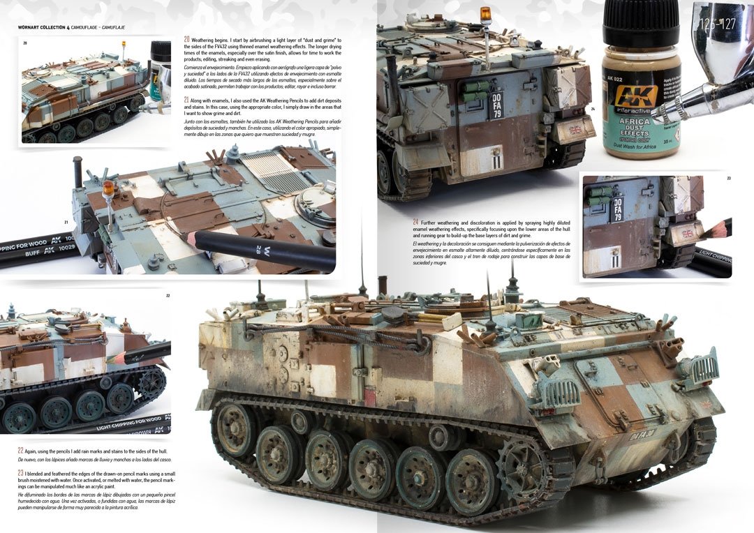 AK Interactive AK4906 WORN ART COLLECTION ISSUE 04 – CAMOUFLAGE – Bild 9