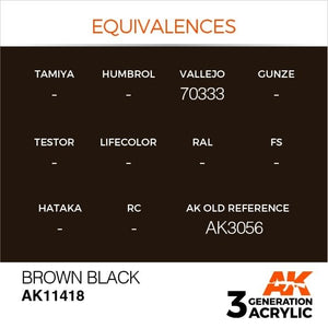 AK Interactive AK11418 Marron Noir 17 ml – image 3