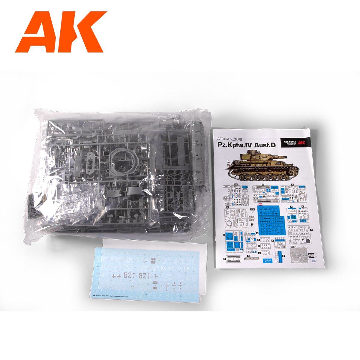 AK Interactive AK35504 PZ.KPFW.IV AUSF.D AFRIKA KORPS 1/35 – immagine 5