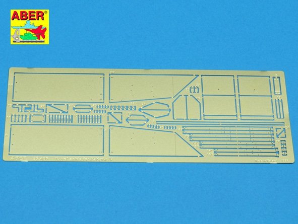 Aber 35A006 Osłony wieży do PzKpfw IV 1/35