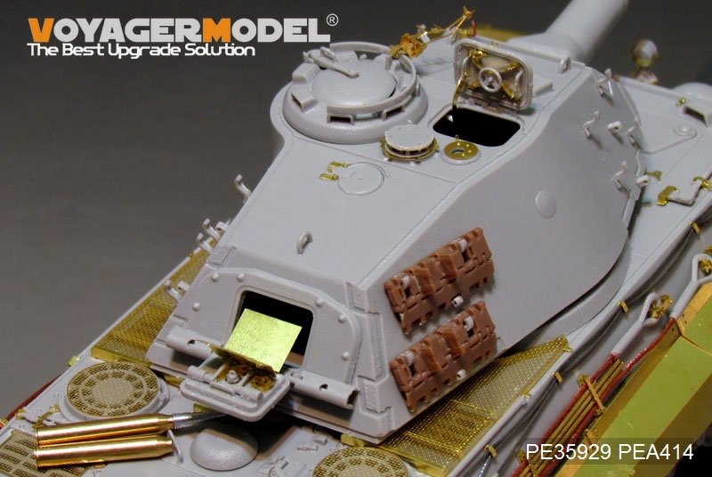 Voyager Model PE35929 WWII German King Tiger (Porsche Turret) For HOBBYBOSS 84530 1/35 – Bild 11