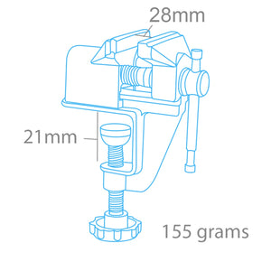 Modelcraft PVC7002 Mini Bench Vice – image 2