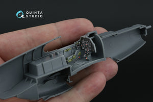Intérieur coloré imprimé en 3D sur papier décalcomanie Quinta Studio QD48482 P-51B/C (version tardive) (Tamiya) 1/48 – image 8