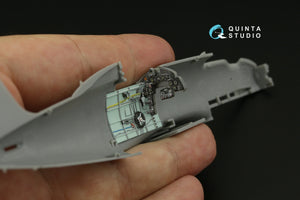 Quinta Studio QD48389 Macchi C.202 Folgore Early 3D-Printed &amp;amp; coloured Interior on decal paper (Hasegawa/Eduard) 1/48 – immagine 8