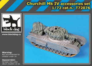Maquette Black Dog T72076 Churchill Mk IV pour Dragon au 1/72 – image 3