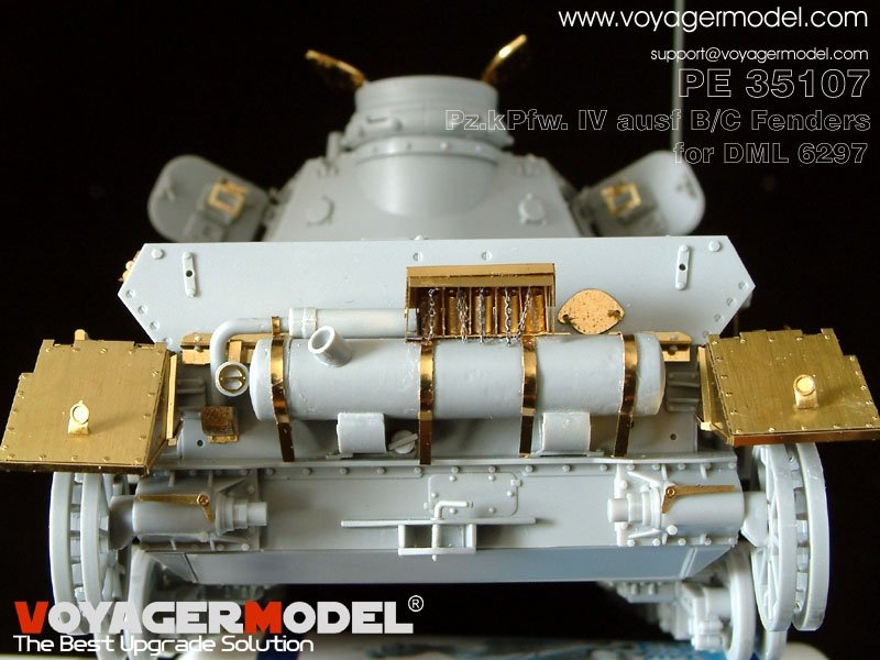 Voyager Model PE35107 Pz.kPfw. IV Ausf B/C (For DRAGON 6297) 1/35 – Bild 6
