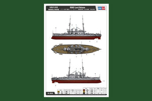Hobby Boss 86508 HMS Lord Nelson 1/350 – Bild 2