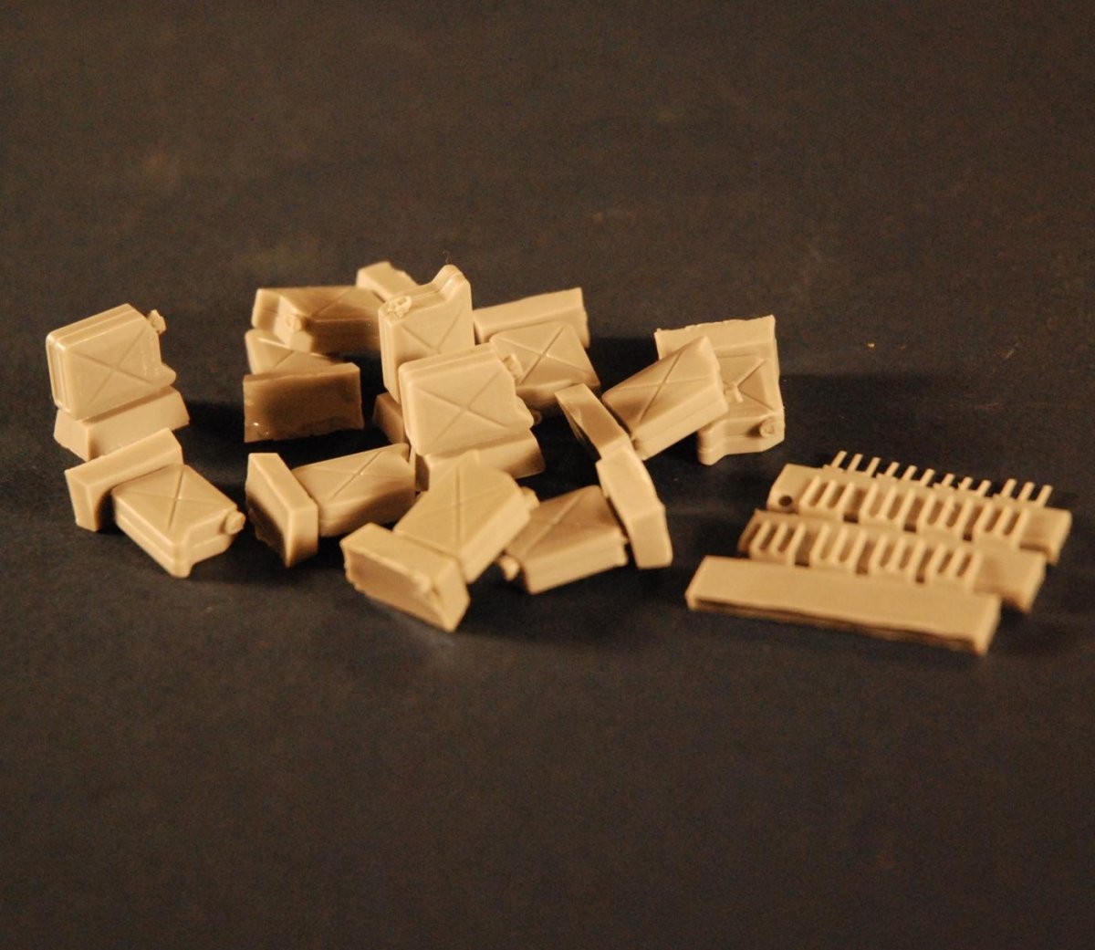 Panzer Art RE35-282 WWII German 20l canisters early pattern (12pcs) 1/35 – zdjęcie 2