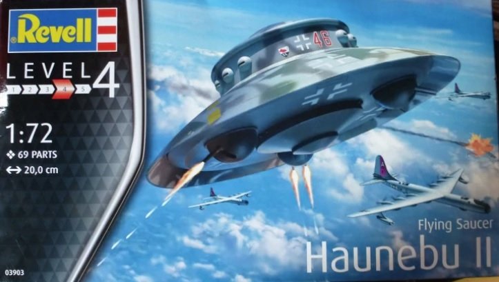 Revell 03903 Soucoupe volante Haunebu II 1/72