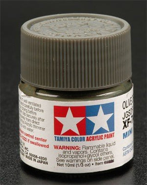 Tamiya XF74 Olive Drab (JGSDF) (81774) Acrylic paint 10ml – immagine 2