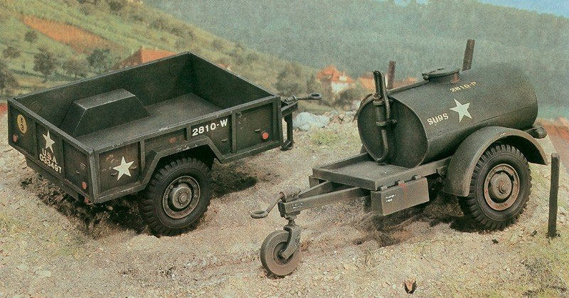 ITALERI 0229 250 gal.s Tank Trailer 1/35