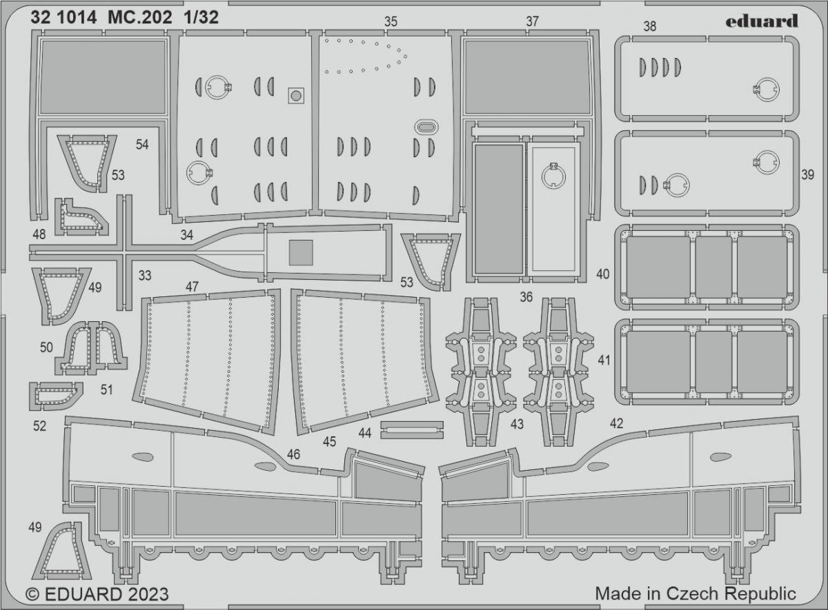 Eduard BIG33158 MC.202 ITALERI 1/32 – Bild 4
