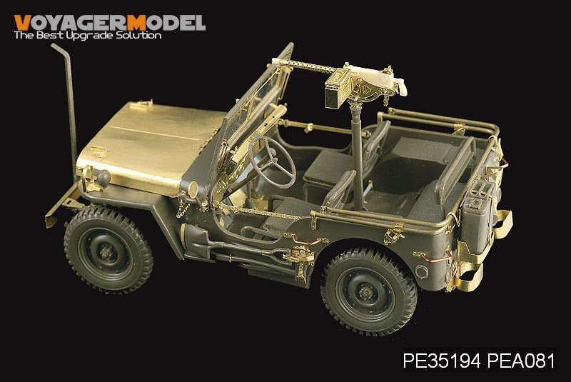 Voyager Model PE35194 WWII U.S. Jeep Willys MB (For TAMIYA 35219) 1/35 – immagine 5