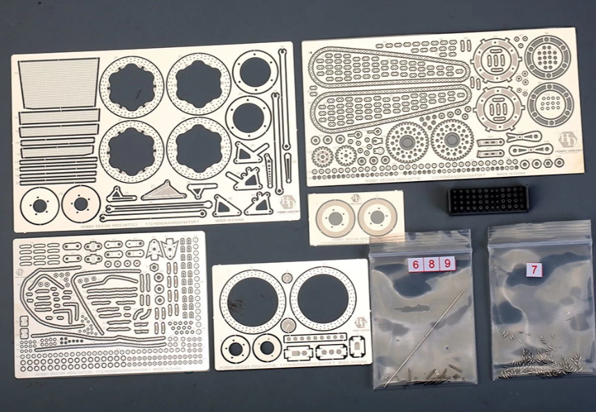 Hobby Design HD02-0477 Honda NSR500 &amp;#39;84 Detail-up Set (Tamiya) 1/12 – image 2