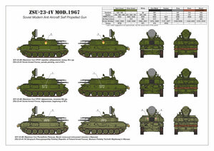 Armory Models 72442 ZSU-23-4V "Shilka" mod.1967, Soviet SPAAG 1/72