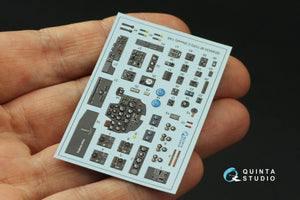 Quinta Studio QD48435 Bf 110G-2 3D-Printed coloured Interior on decal paper (Revell) 1/48 – zdjęcie 3