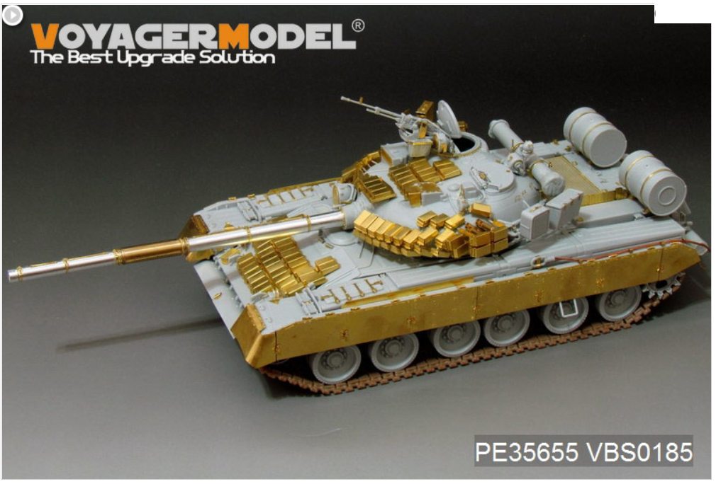 Maquette Voyager PE35655 Char de combat principal russe moderne T-80BVD (lanceur de fumée inclus) (Pour TRUMPETER 05581) 1/35 – image 2