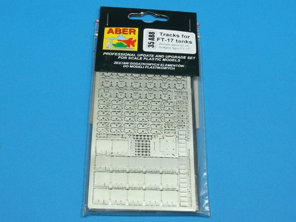 Chenilles Aber 35A088 pour chars FT-17 (Ensemble intégré) (1/35) – image 3