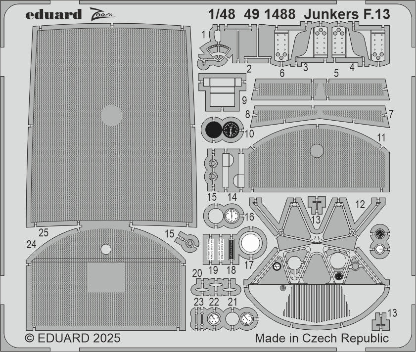 Eduard 491494 Junkers F.13 MiniArt 1/48