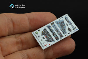Quinta Studio QD48249 Su-25 3D-Printed &amp;amp; coloured Interior on decal paper (Zvezda) 1/48 – Bild 12