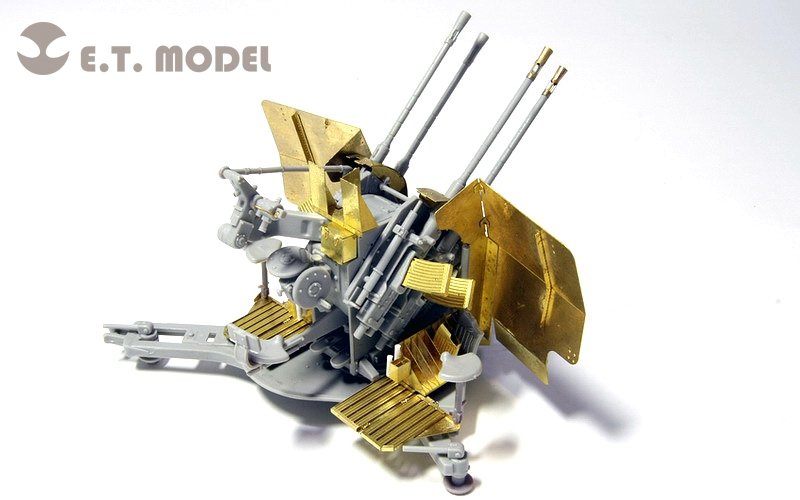 Maquette ET E35-027 Canon antiaérien allemand FLAK 38 de 2 cm de la Seconde Guerre mondiale (pour TRUMPETER 02309) (1/35)  – image 6