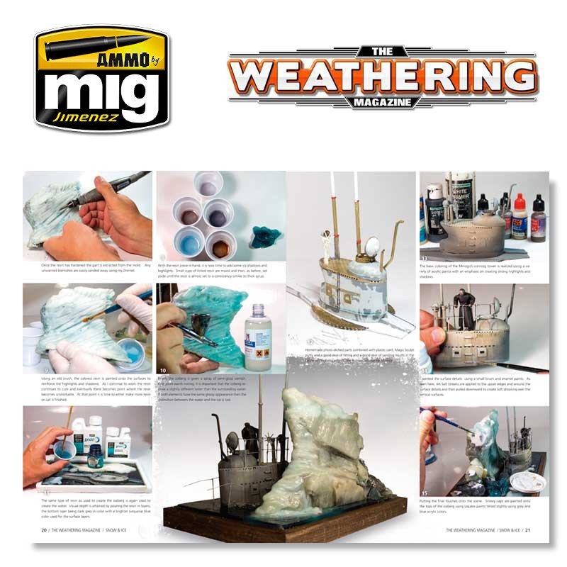 AMMO of Mig 4506-ENG TWM Issue 7. SNOW &amp;amp; ICE English – zdjęcie 2