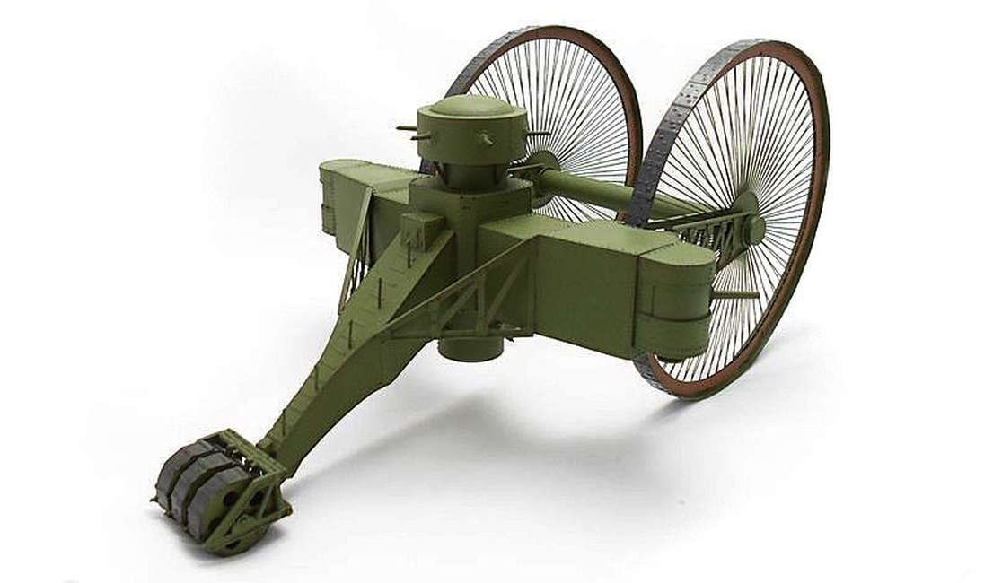 Zebrano SEA031 Lebedenko Tank (Tsar Tank) WWI 1/72 – Bild 2