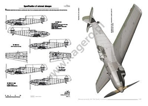 Kagero 96003 Messerschmitt Bf 109 Early Versions EN – zdjęcie 2