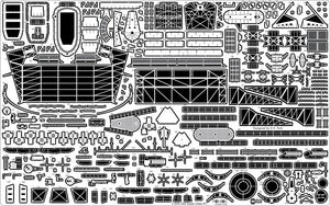 Pontos 35006F1 USS CV-9 Essex 1943 Detail Up Set 1/350 – immagine 12