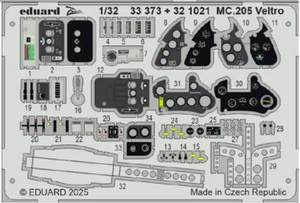 Eduard 321021 MC.205 Veltro detail set ITALERI 1/32 – image 2