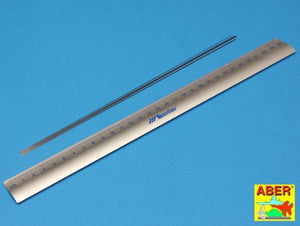 Aber SR03 Steel round rods 0,3mm length 250mm x12 pcs – Bild 2
