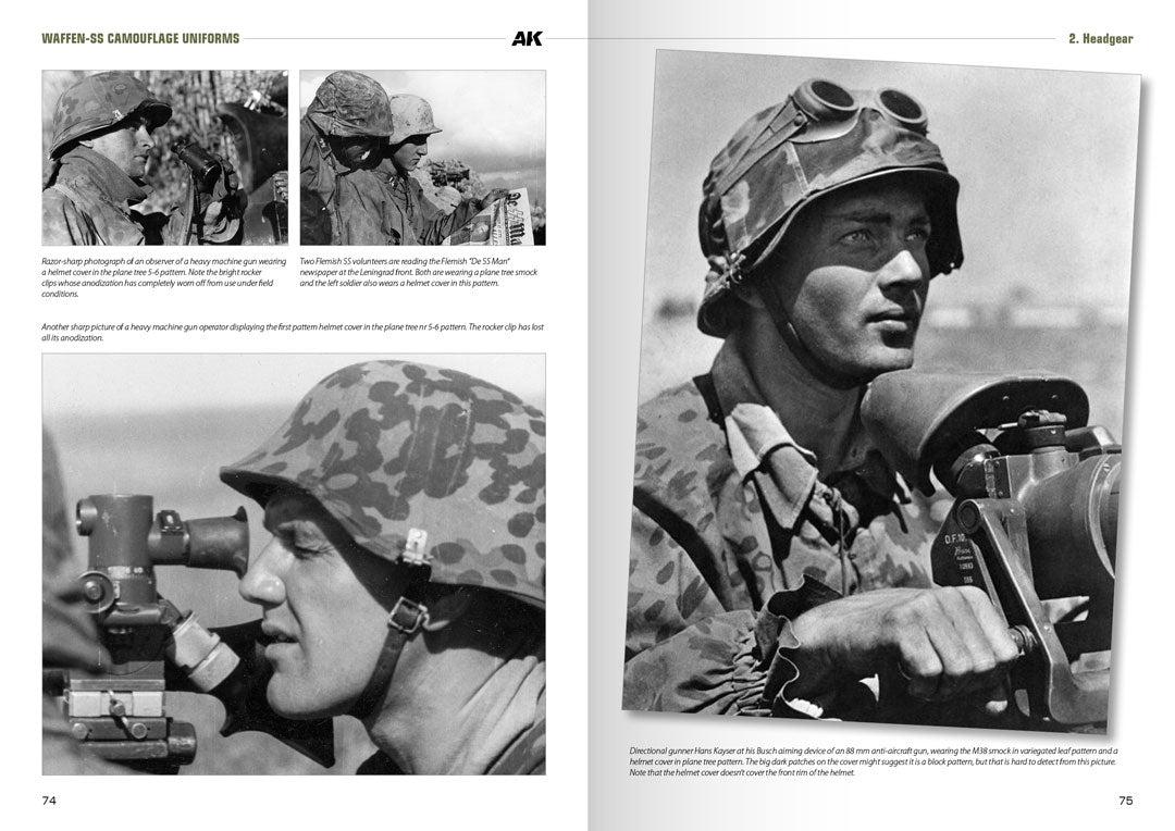 AK Interactive AK130008 WAFFEN-SS CAMOUFLAGE UNIFORMS BY WERNER PALINCKX ( English ) – Bild 9