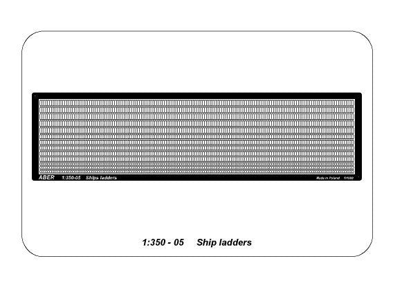Aber 350-05 Ships ladders 1/350 – image 5