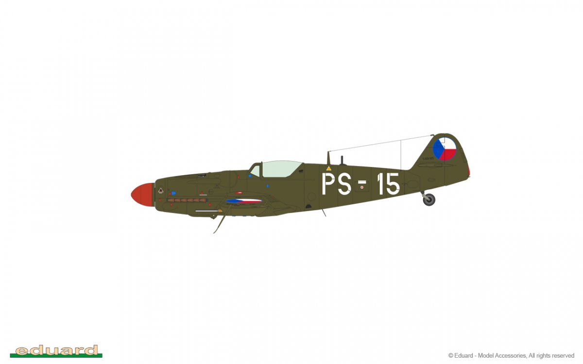 Eduard 7471 Avia S-199 bubble canopy 1/72 – imagen 10