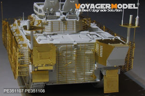 Voyager Model PE351108 Modern British FV510 Worrior TES(H) AIFV Slat Armour 2011 VER Upgrade Set（For MENG SS-017） 1/35 – immagine 3