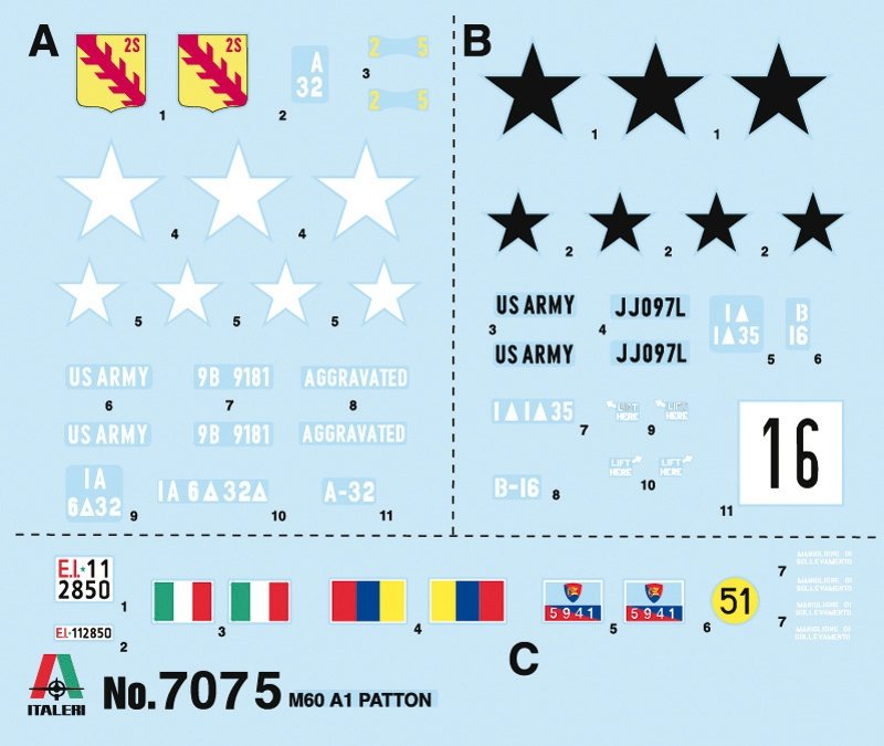 Italeri 7075 M60A1 1/72 – immagine 2