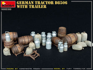 MiniArt 38038 German Tractor D8506 with trailer 1/35 – image 14
