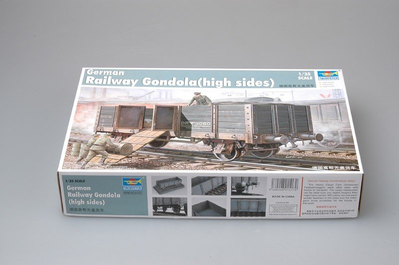 Trumpeter 01517 German Railway Gondola 1/35 – Bild 2