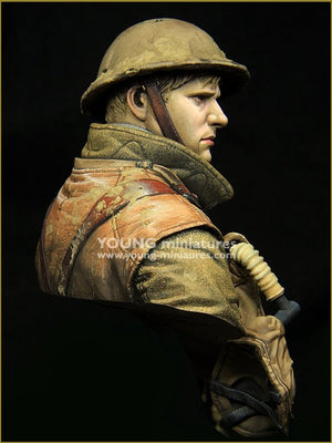 Young Miniatures YM1875 British LEWIS Gunner WWI 1/10 – imagen 7