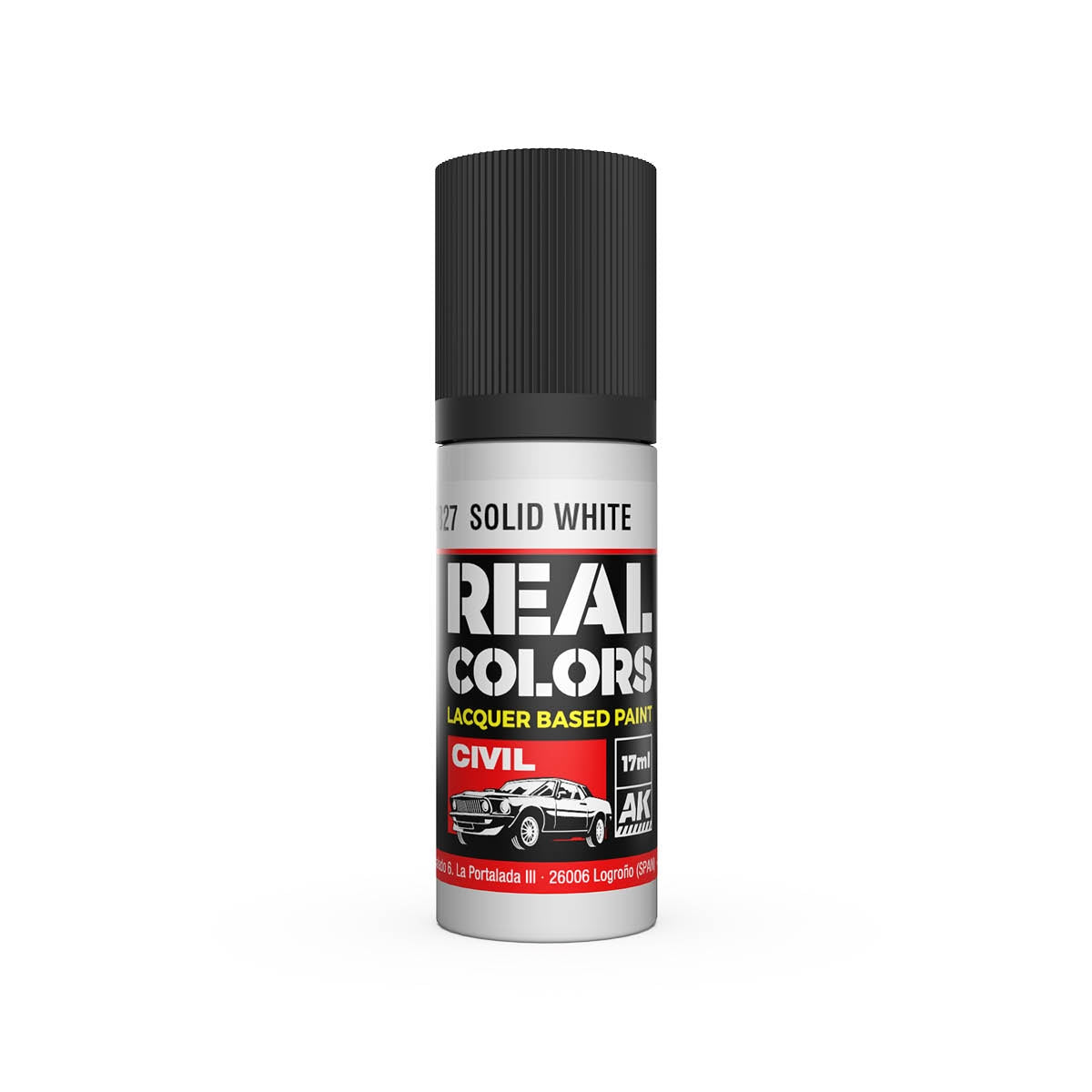 AK Interactive RC827 Solid White 17 ml – Bild 2