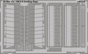 Eduard 48604 Fw 190A-6 landing flaps 1/48 (HASEGAWA)