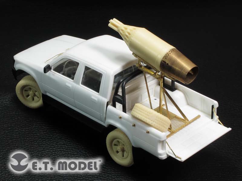E.T. Model E35-154 Modern Pick-up with Rocket Launcher (For Meng VS-001) 1/35 – zdjęcie 3