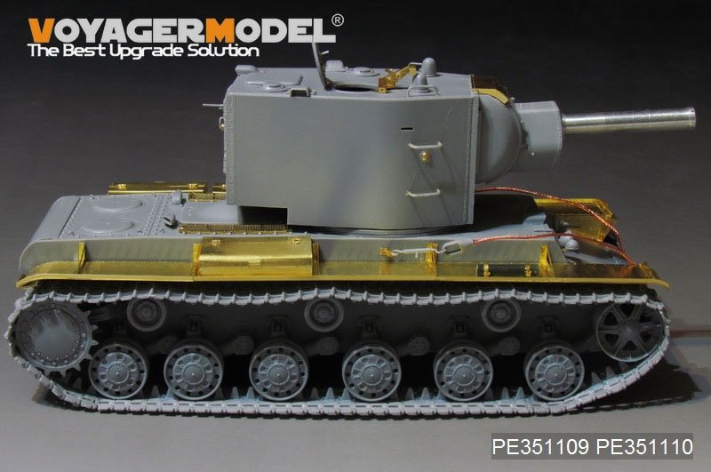 Voyager Model PE351109 WWII Russian KV-2 Basic Upgrade Set For TRUMPETER 1/35 – immagine 9
