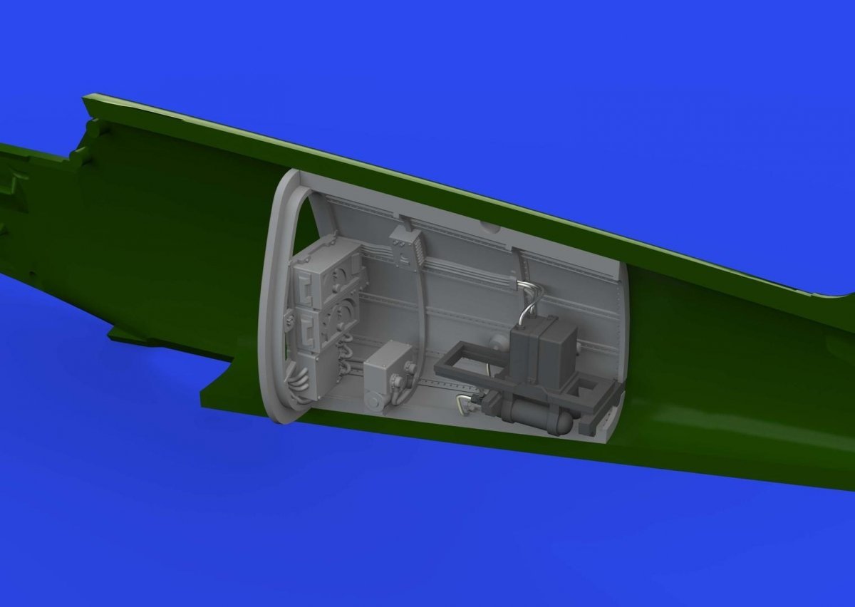 Eduard 672318 Bf 109F radio compartment PRINT EDUARD 1/72 – image 2