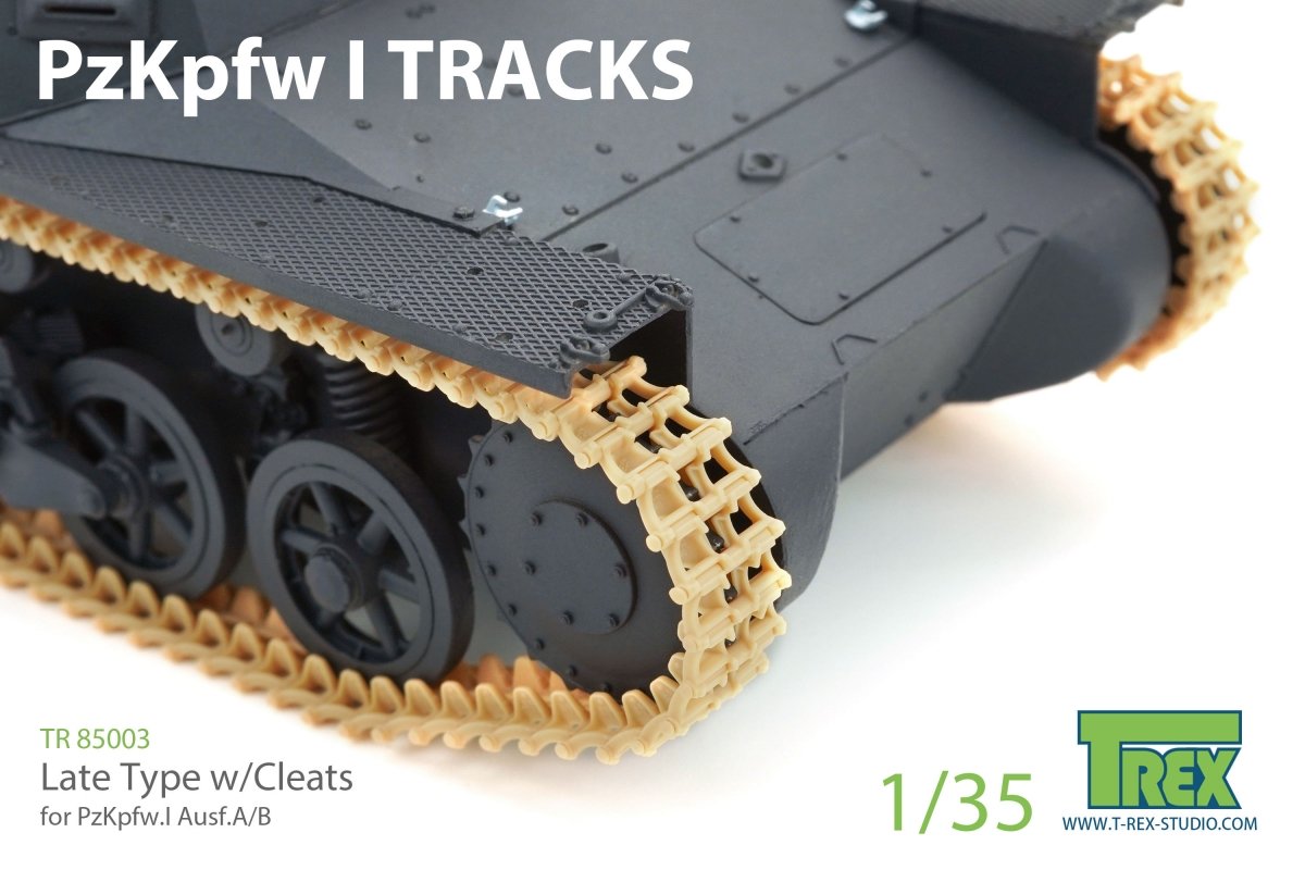 T-Rex Studio TR85003 Chenilles PzKpfw I Type tardif avec taquets pour Ausf.A/B 1/35 – image 2