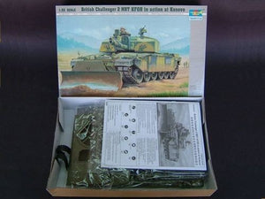 Trumpeter 00345 British Challenger 2 MBT KFOR in action at Kosovo 1/35 – zdjęcie 3