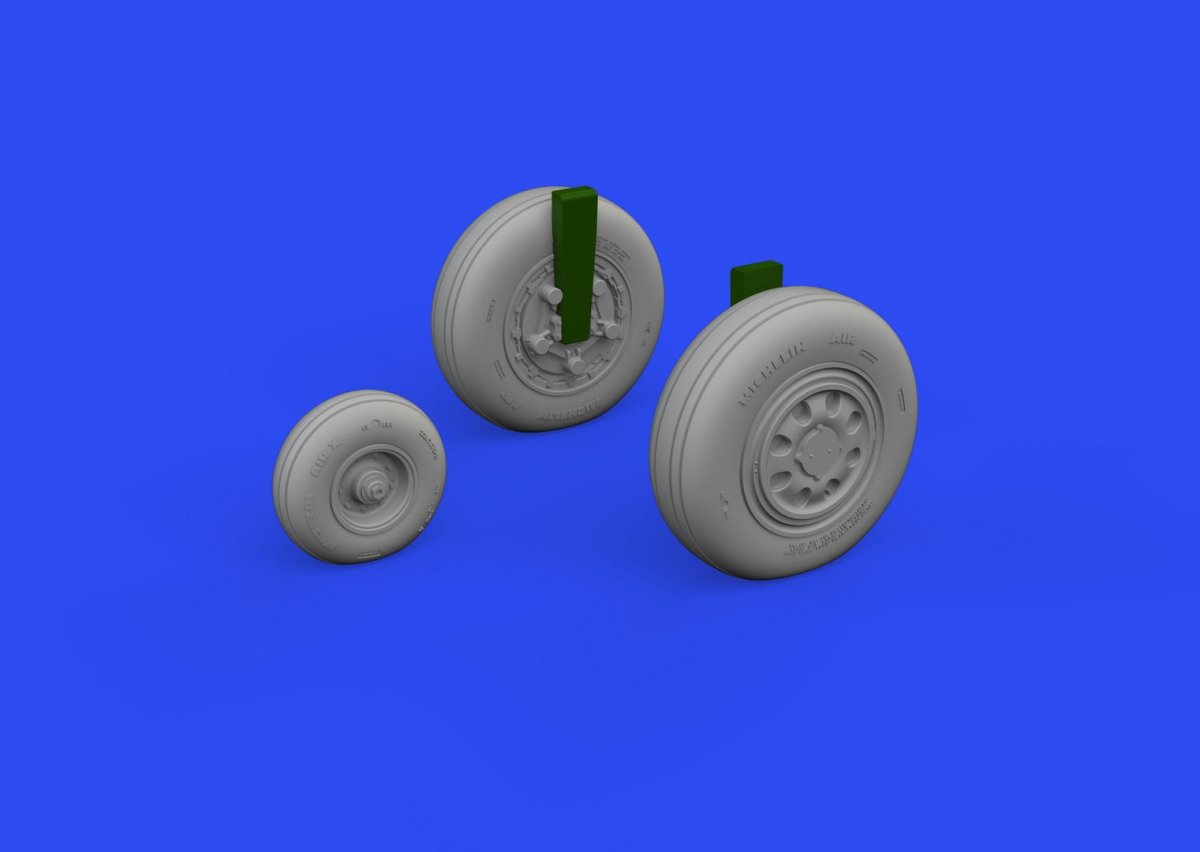 Eduard 648745 F-15E/ I/K wheels GWH 1/48 – zdjęcie 3