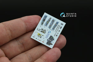 Quinta Studio QD+72167 Su-17UM3 3D-Printed &amp;amp; coloured Interior on decal paper (Modelsvit) (with 3D-printed resin part) 1/72 – zdjęcie 8
