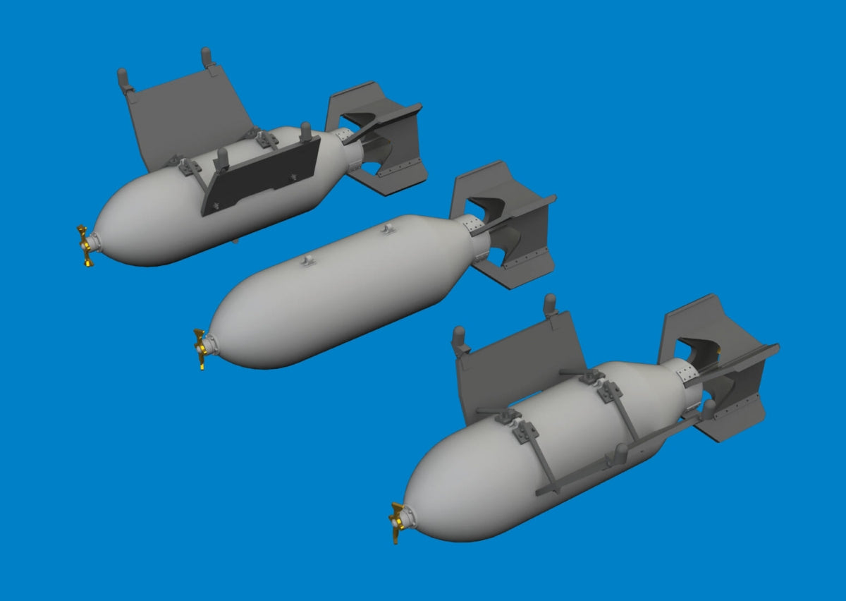 Eduard 6481079 P-40 500lb M64 US bombs EDUARD 1/48 – Bild 4