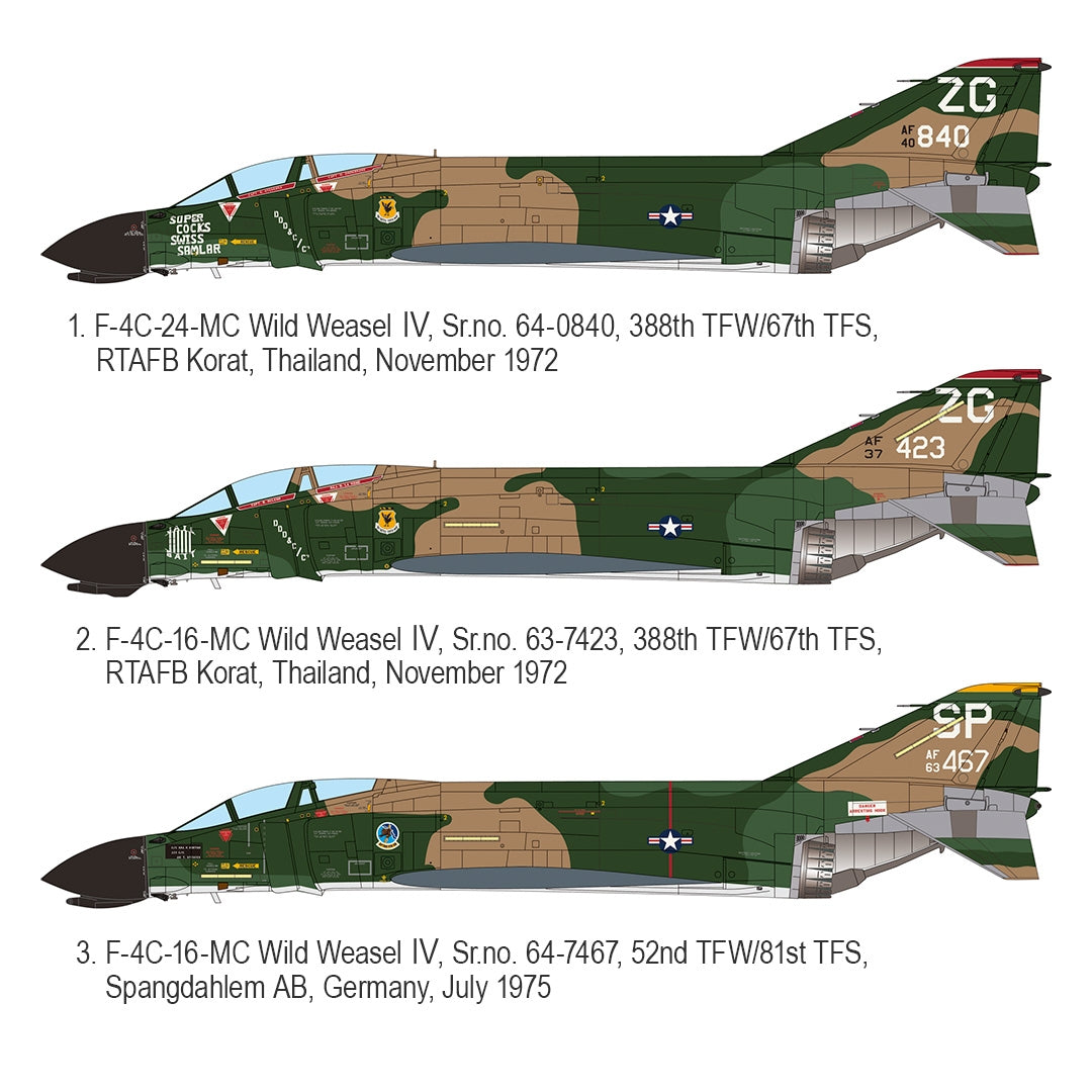 Zoukei-Mura SWS4816 F-4C Wild Weasel IV 1/48 – immagine 10